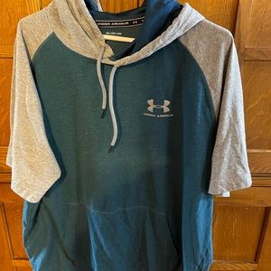Under Armour hoodie and T-shirt